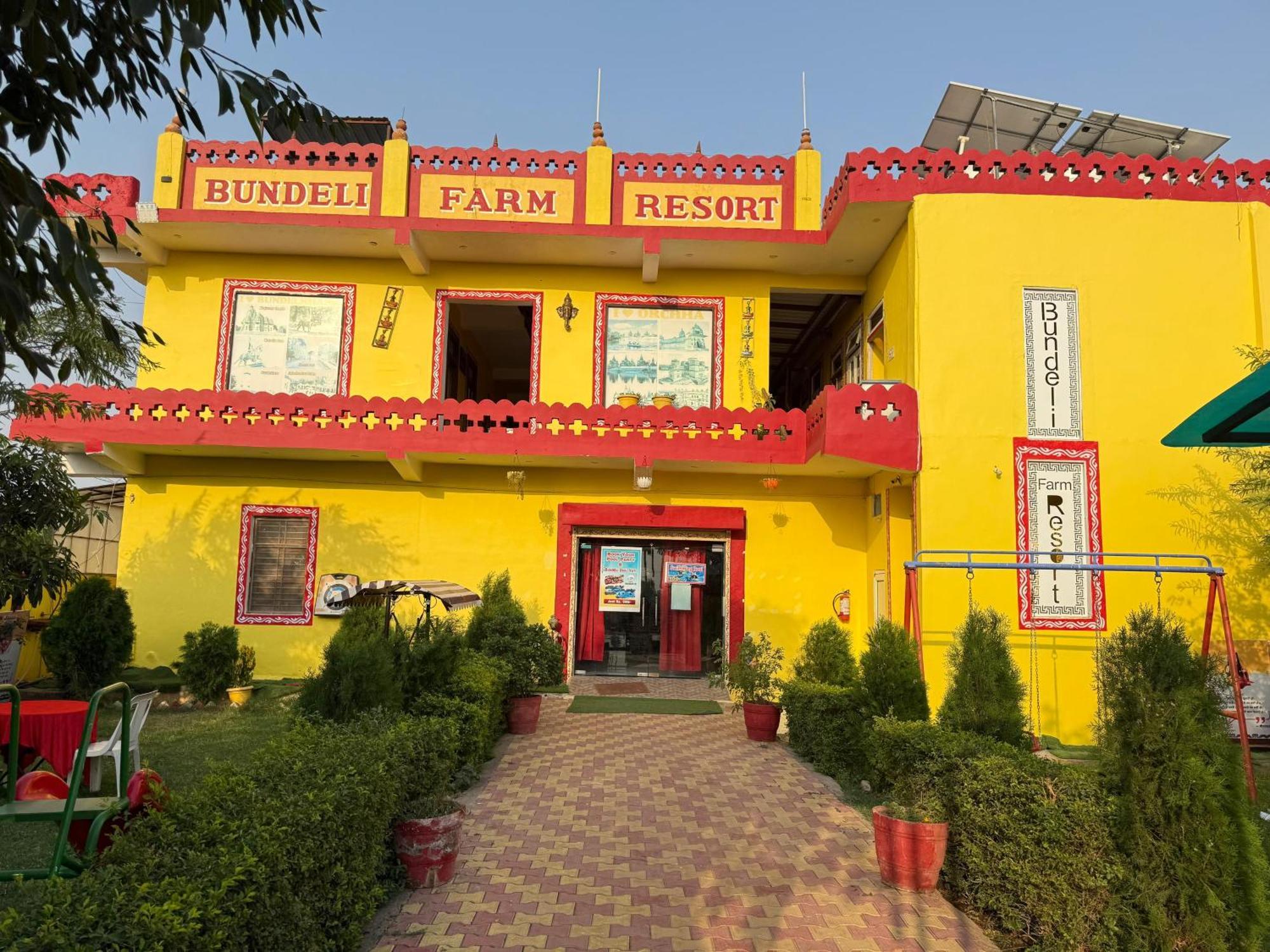 Bundeli Farm Resort & Banquet Орча Екстериор снимка